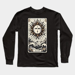 The Sun Tarot Long Sleeve T-Shirt